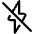 Flash Off Icon from Ultimate Regular - Free Set