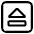 Keyboard Eject Icon from Ultimate Regular - Free Set