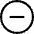 Subtract Circle Icon from Ultimate Regular - Free Set