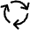 Synchronize Arrows Three Icon from Ultimate Regular - Free Set