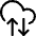 Cloud Data Transfer Icon from Ultimate Regular - Free Set