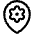Style Three Pin Gear Icon from Ultimate Regular - Free Set