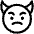 Emoji Angry Face Horns Demon icon - Free transparent PNG, SVG. No sign up needed.