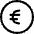 Currency Euro Circle Icon from Ultimate Regular - Free Set