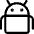 Android 1 Icon from Ultimate Regular - Free Set