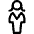 Single Woman Icon from Ultimate Regular - Free Set
