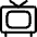 Vintage Tv 1 Icon from Ultimate Regular - Free Set
