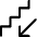 Stairs Descend Icon from Ultimate Regular - Free Set