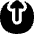 Arrow Upload Send Icon from Flex Solid Set