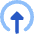 Arrow Upload Send Icon from Core Flat Set