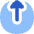 Arrow Upload Send Icon from Flex Flat Set