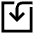 Import Input Icon from Sharp Line Set