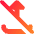 Upload Off Disable Icon from Core Gradient Set