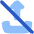 Upload Off Disable Icon from Plump Flat Set