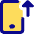Upload Phone Mobile Icon from Core Pop Set