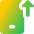 Upload Phone Mobile Icon from Core Gradient Set