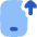Upload Phone Mobile Icon from Flex Flat Set