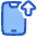 Upload Phone Mobile Icon from Plump Duo Set