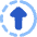 Upload Upgrade In Progress Icon from Plump Flat Set