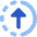 Upload Upgrade In Progress Icon from Core Flat Set