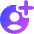 Account Circle Add Icon from Core Gradient Set