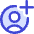 Account Circle Add Icon from Core Duo Set