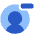 Account Circle Remove Icon from Plump Flat Set