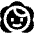 Face Baby Icon from Sharp Solid Set