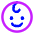 Face Child Icon from Core Neon Set
