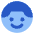 Face Man Icon from Core Flat Set