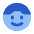 Face Man Icon from Sharp Flat Set