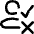 Person Checkmark Xmark Icon from Flex Line Set