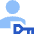 User Account Passkey Icon from Sharp Flat Set
