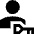 User Account Passkey Icon from Sharp Solid Set