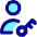 User Account Passkey Icon from Core Pop Set