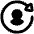 User Arrows Account Switch Icon from Plump Remix Set