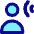 User Audio Listening Icon from Core Pop Set