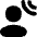 User Audio Spatial Icon from Flex Solid Set