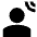 User Audio Spatial Icon from Sharp Solid Set