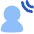 User Audio Spatial Icon from Plump Flat Set