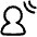 User Audio Spatial Icon from Plump Line Set