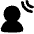 User Audio Spatial Icon from Plump Solid Set