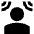 User Audio Spatial Surround Sound Icon from Sharp Solid Set