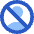 User Block No Accounts Icon from Core Flat Set