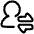 User Customer Transaction Icon from Plump Line Set