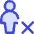 User Full Body Delete Cross icon - Free transparent PNG, SVG. No sign up needed.