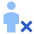 User Full Body Delete Cross icon - Free transparent PNG, SVG. No sign up needed.