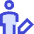 User Full Body Edit Pencil Icon from Sharp Duo Set