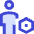 User Full Body Setting Bolt Nut Icon from Sharp Duo Set