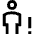 User Full Body Warning icon - Free transparent PNG, SVG. No sign up needed.